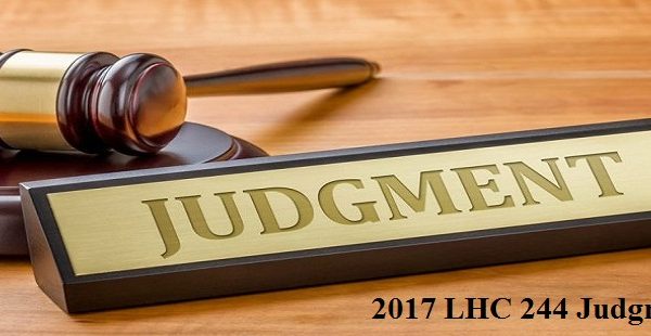 2017 LHC 244 Judgments Eden Developers Pvt Ltd Vs Govt of Punjab